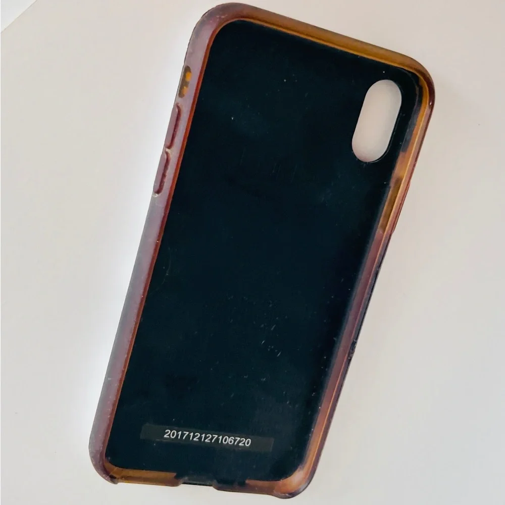 LUMEE Iphone X Lighted Duo Selfie Phone Case White Marble Influencer Cell Light